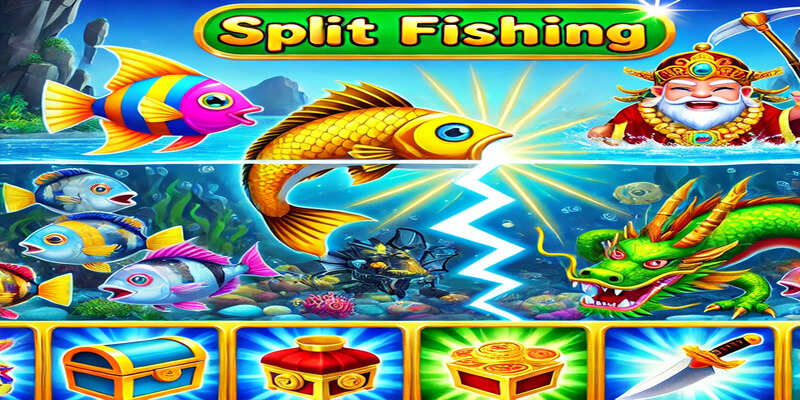 bắn cá split fishing xin88