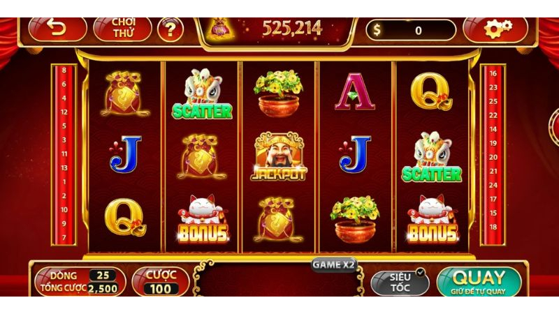 Nổ Hũ Thần Tài XIN88: Cơ hội trúng thưởng hàng tới hàng tỷ đồng 3 Nổ Hũ Thần Tài tại XIN88