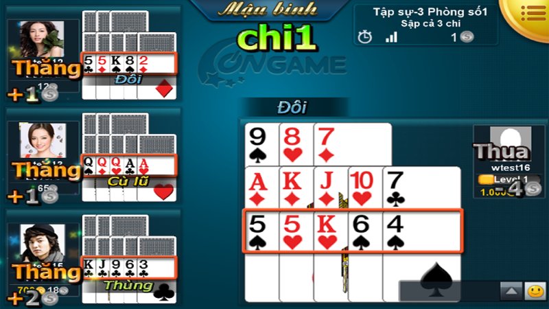 Mậu Binh Tại XIN88: Bí kíp chinh phục game bài chiến thuật 4 Mậu Binh